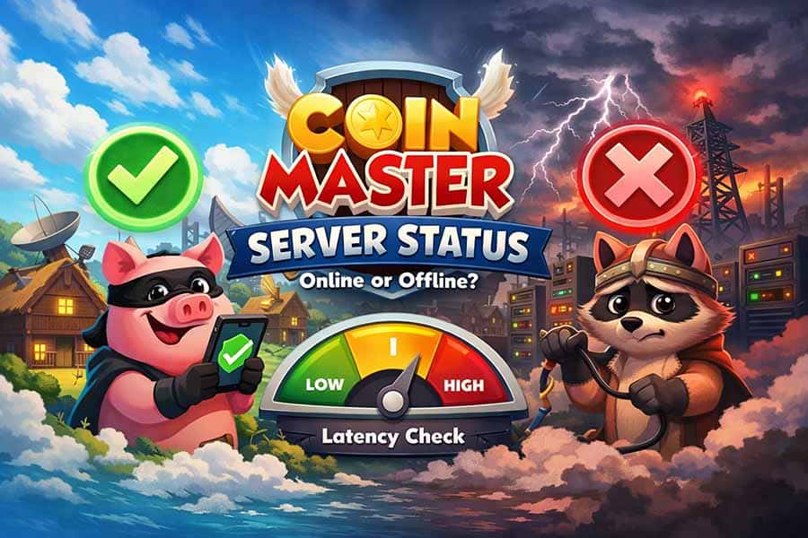 Coin Master Server Status